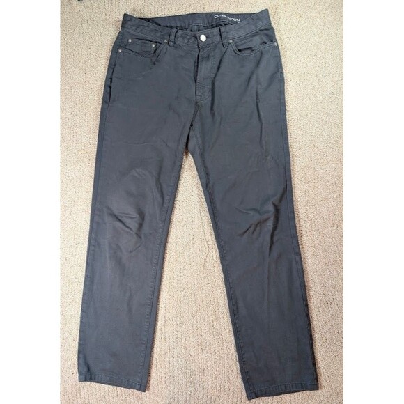 Outerknown S.E.A. Jeans Blue Gray Roamer 5 Pocket Chino Pants Men's 32x29 - Picture 1 of 8
